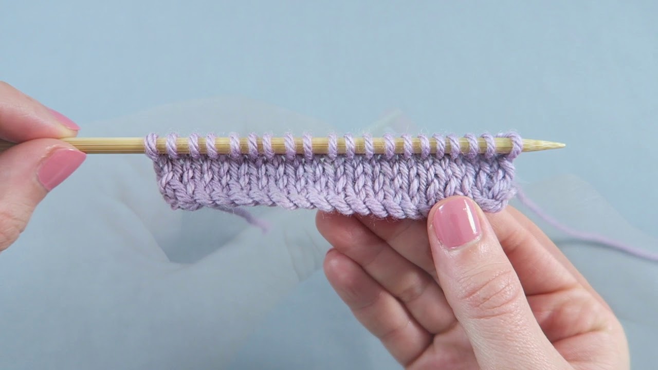How To Knit Textured Stripes