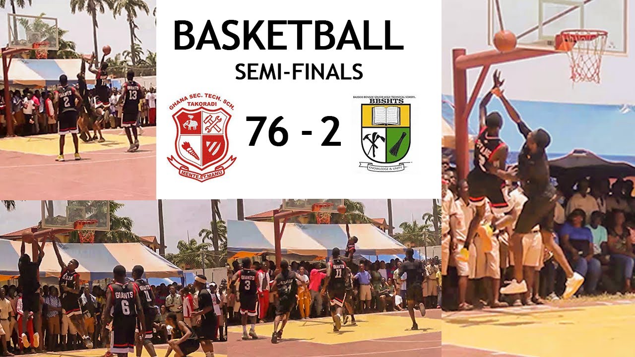 BASKETBAL SEMI-FINAL : BAIDOO BONSOE vs GSTS ALL GOALS & ACTIONS -INTER-SCHOOLS - TAKORADI ZONE 2024