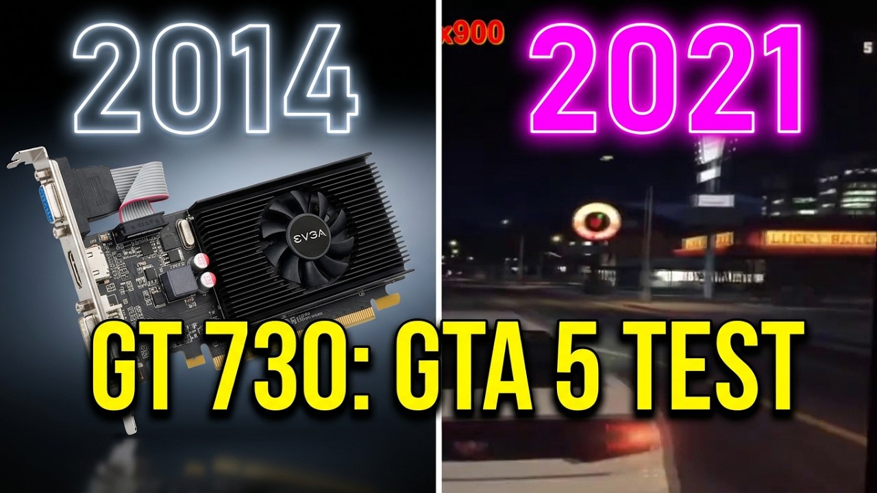Gt 730 в GTA 5 ТЕСТ ВИДЕОКАРТЫ 2021