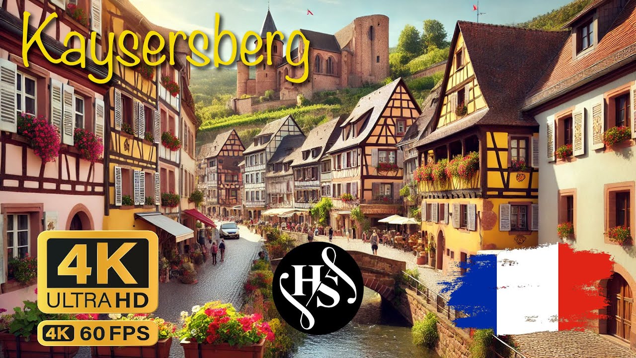 🏰 Kaysersberg Walking Tour | Discover One of the Most Beautiful Villages in Alsace 🇫🇷🌿