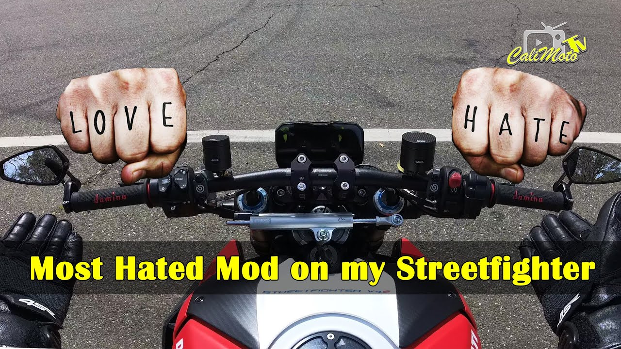 The Most Hated Ducati Streetfighter V4S Mod