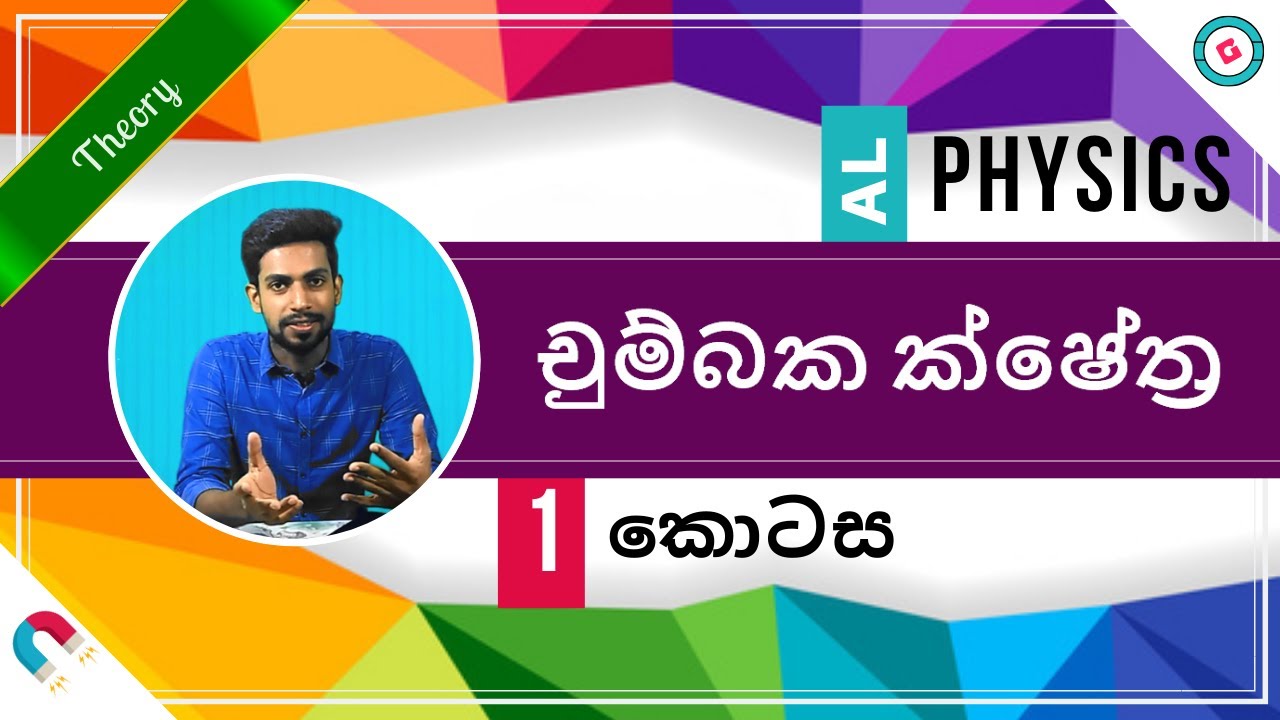 AL Physics Sinhala - 2020 (New Syllabus) - Magnetic Fields - Part 1