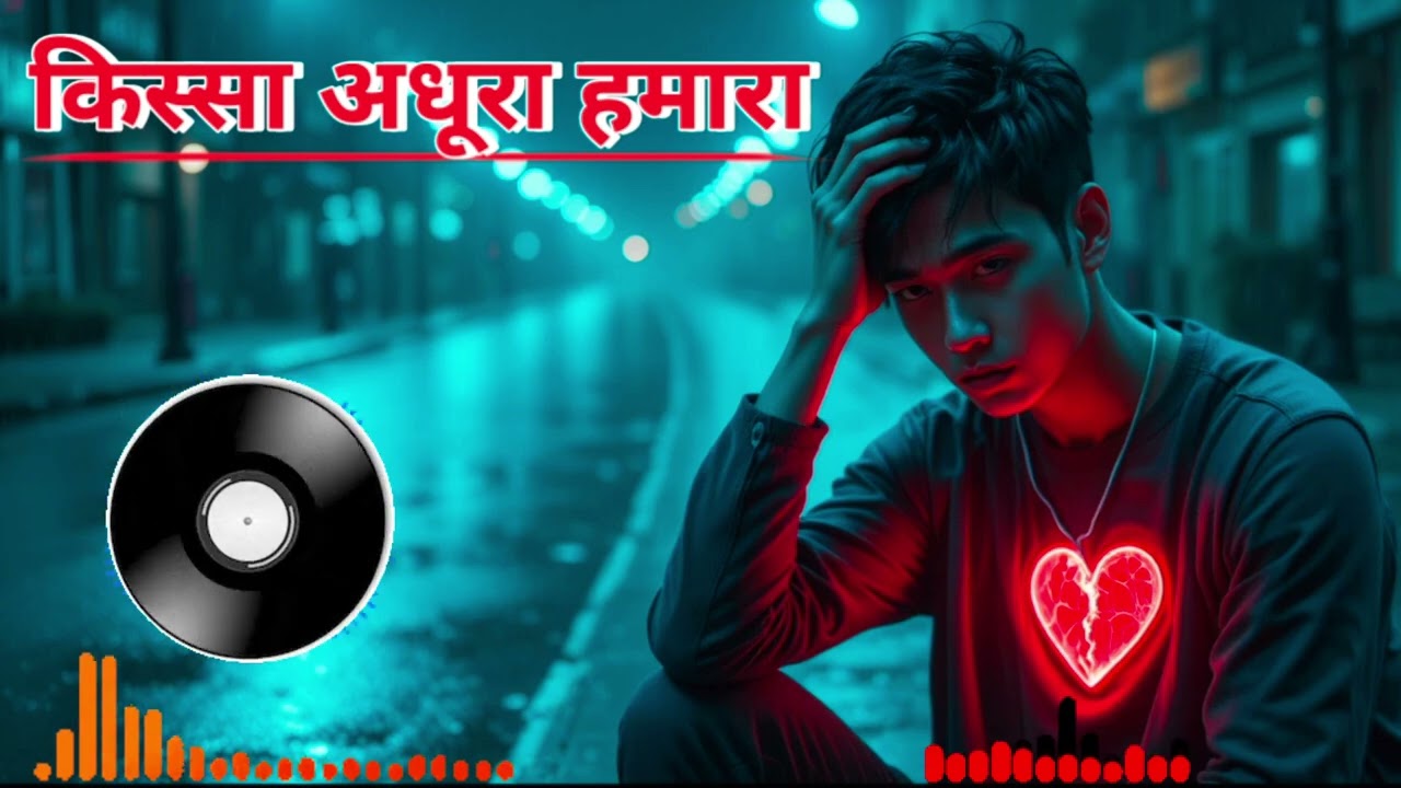 किस्सा अधूरा हमारा 💔 (Slowed+Reverb) | Heart Touching Sad Song | BreakUp Song 