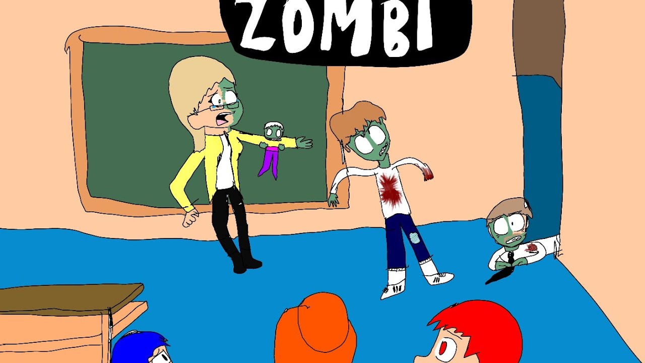 LA NOSTRA PROF VIENE MORSA DA UNO ZOMBI!