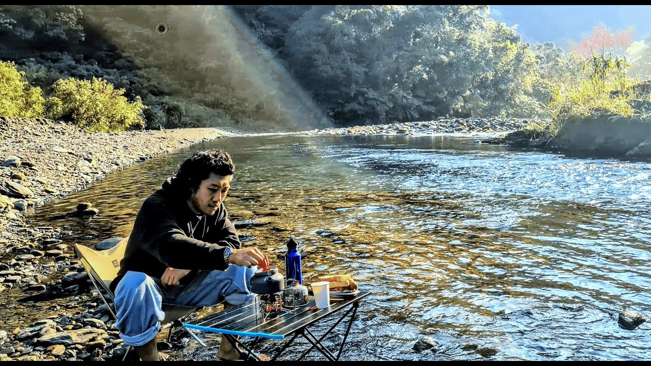 Solo Camping in Taipei | Cooking & Overnight by the River