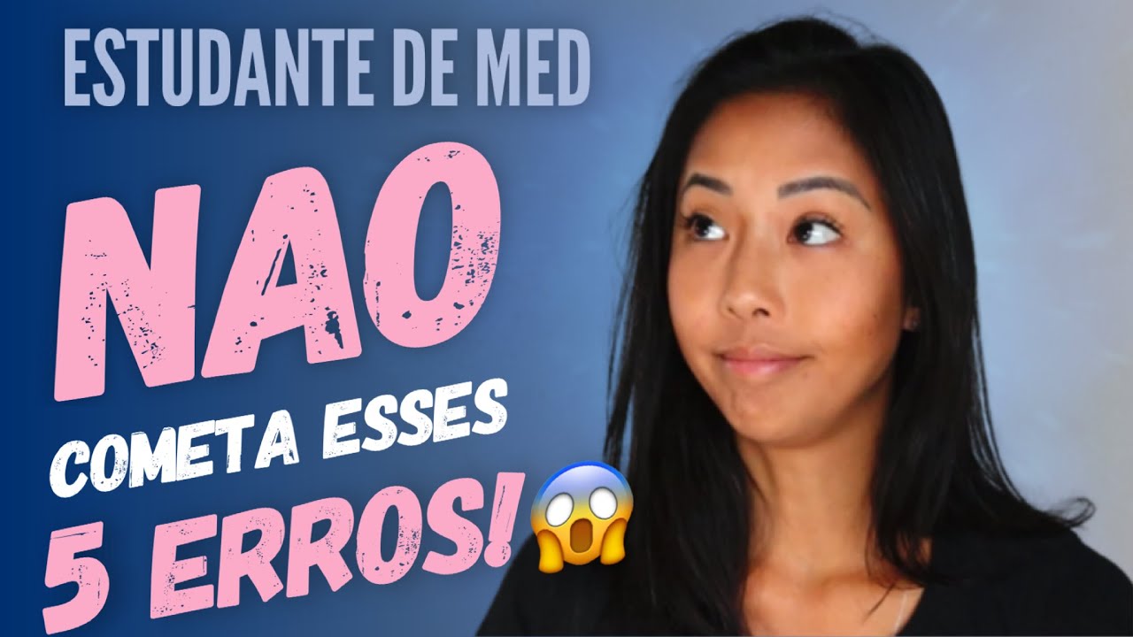 Meus 5 maiores erros durante a Faculdade de Medicina | Flavia Ju