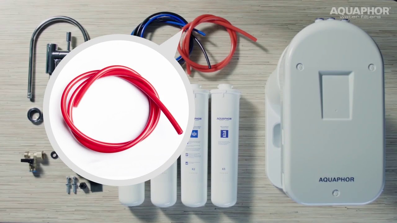 Montaż filtra odwr&oacute;conej osmozy AQUAPHOR RO -101S Morion