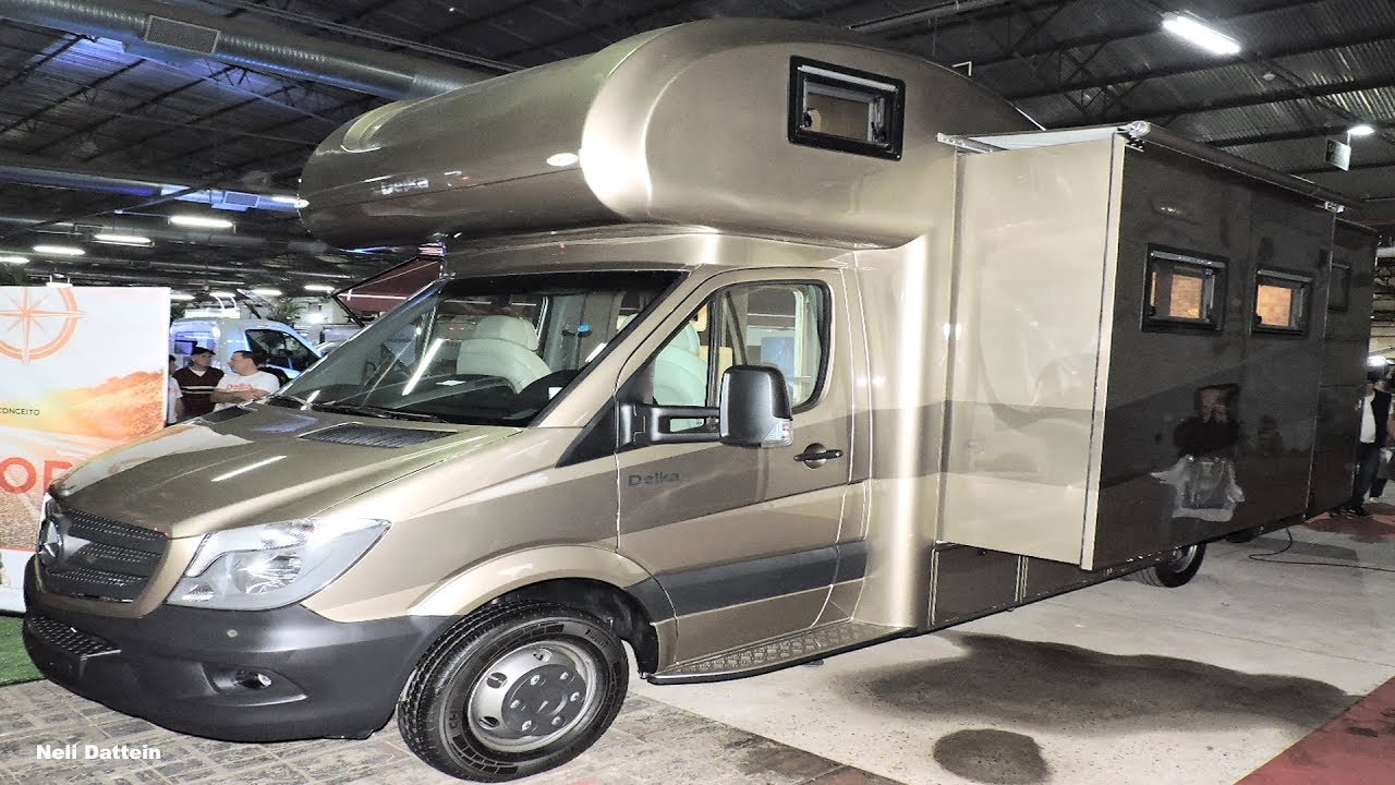 Motorhome Delka, Mercedes Sprinter 515 (16/17, Montagem, 2017, Expo Motorhome Show, 2017.