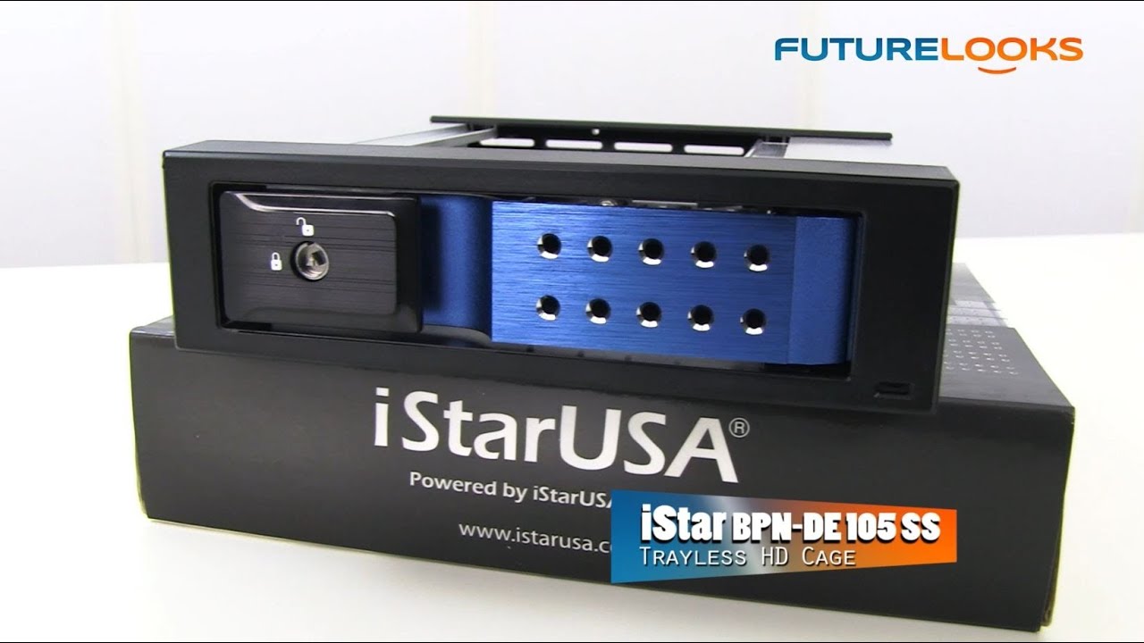 Futurelooks Quick Look - iStarUSA BPN-DE110SS Trayless Hard Drive Cage