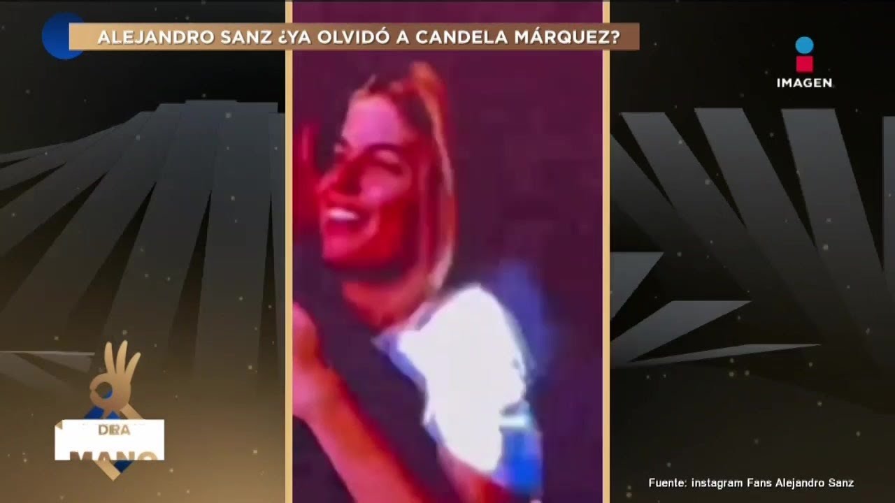 ¿Alejandro Sanz ya SUPERÓ a Candela Márquez? Fue captado con una MUJER | De Primera Mano
