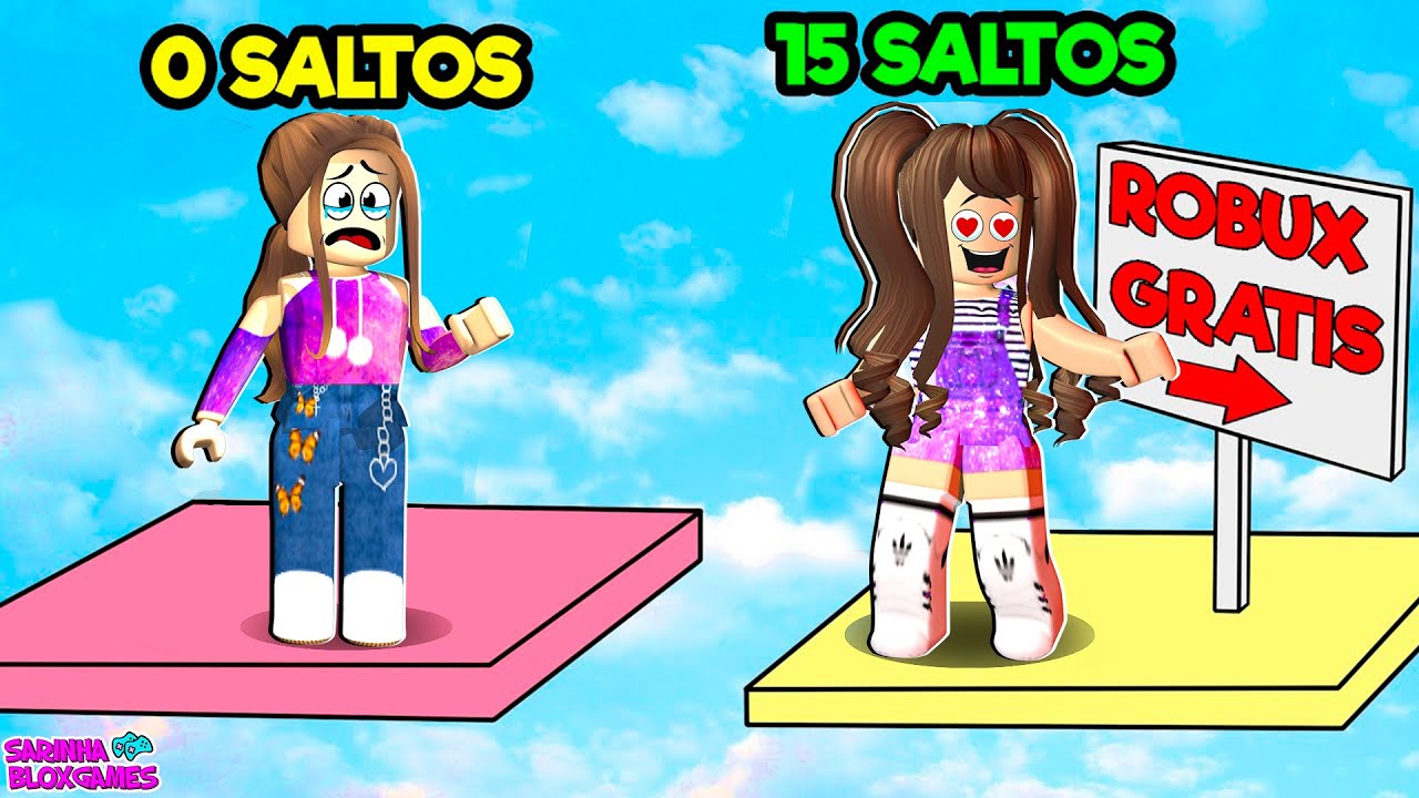 PULOS LIMITADOS NO ROBLOX!! CONSEGUIMOS?
