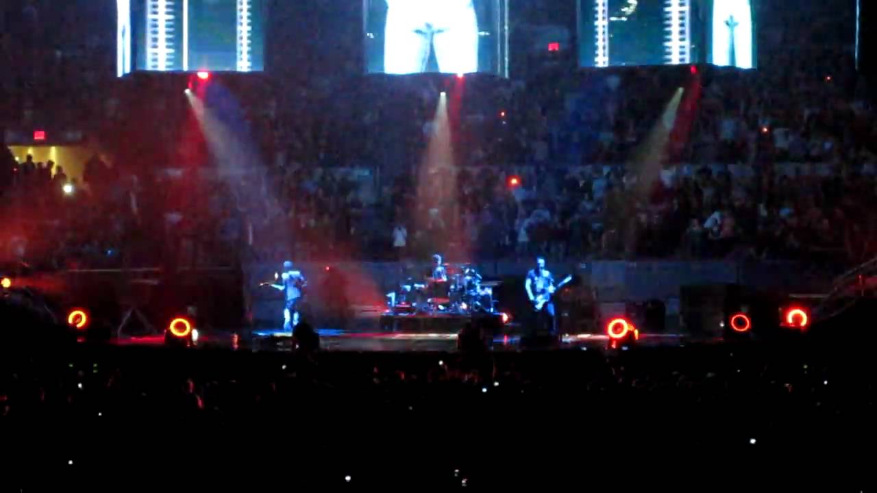 Muse Map of the Problematique Live - Madison Square Garden New York City March 5, 2010