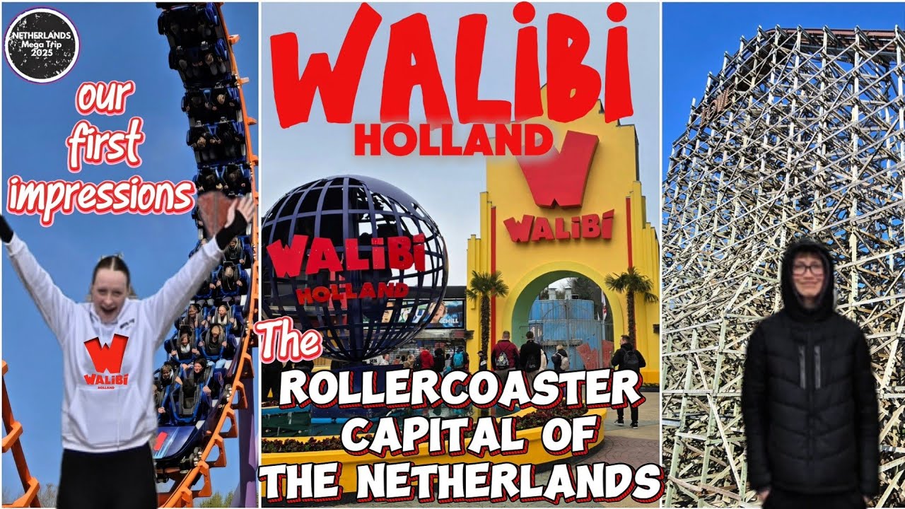 WALiBi Holland..🎢 FIRST EVER VISIT..!! | Rollercoaster Capital of The Netherlands