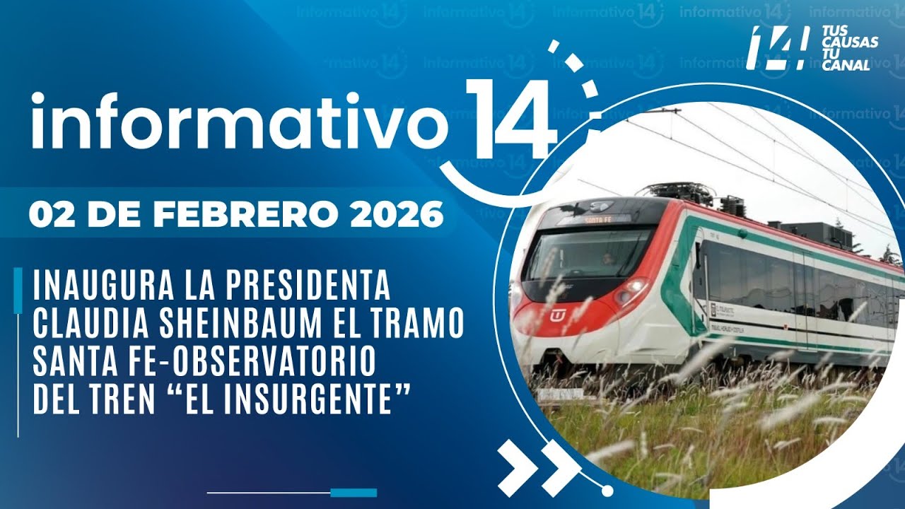 ⁠Inaugura la Presidenta Claudia Sheinbaum el tramo Santa Fe-Observatorio del Tren “El Insurgente”
