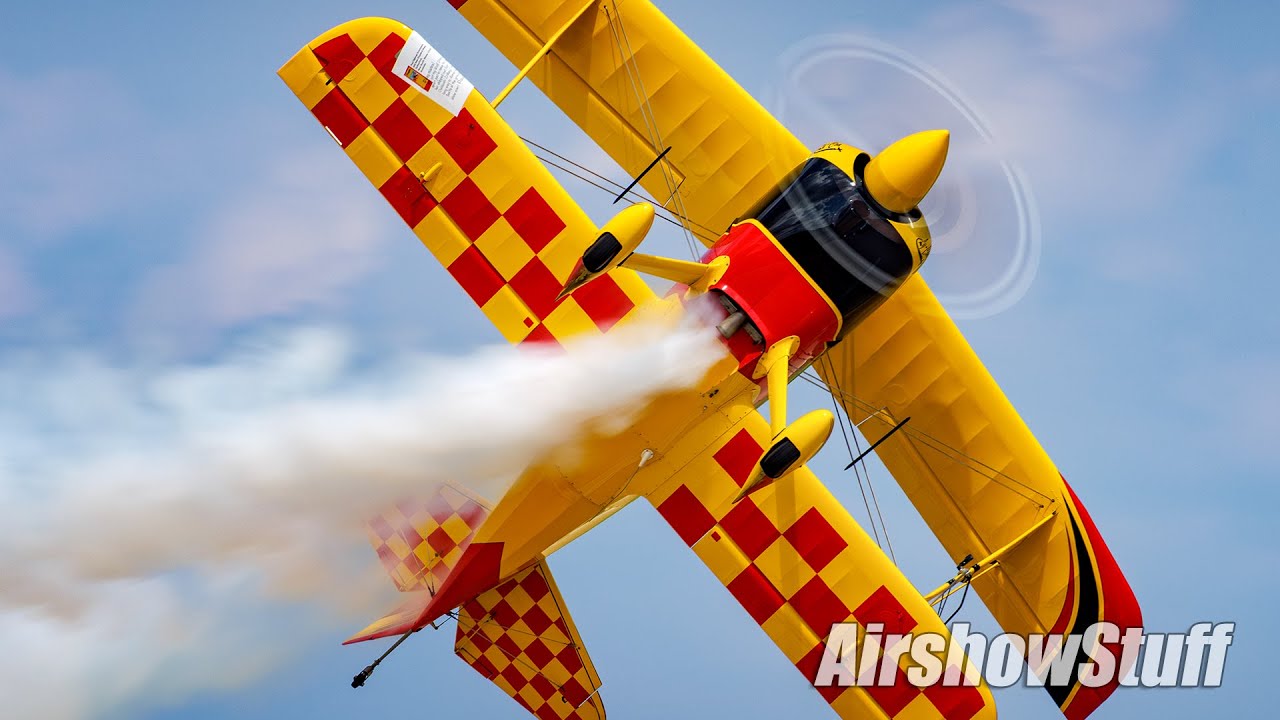 Wolf Pitts Biplane Aerobatics - Paul Bennet Airshows - EAA AirVenture Oshkosh 2025