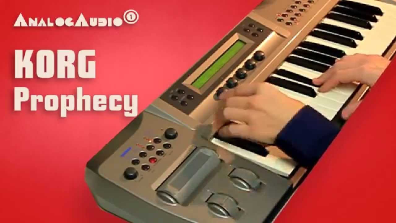 KORG PROPHECY Synthesizer 1995 | NEW PATCHES | HD DEMO