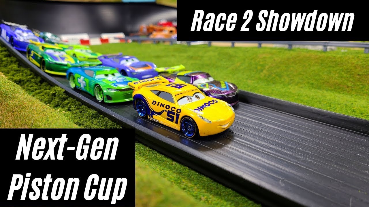 Disney Cars Racing | Next-Gen Piston Cup | Race 2 (Full Compilation)