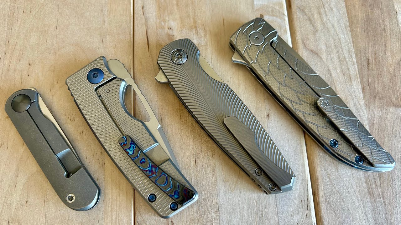 Part 1 - I Bought 4 Fancy Knives 👌Grimsmo, Holt, OZ and Bull