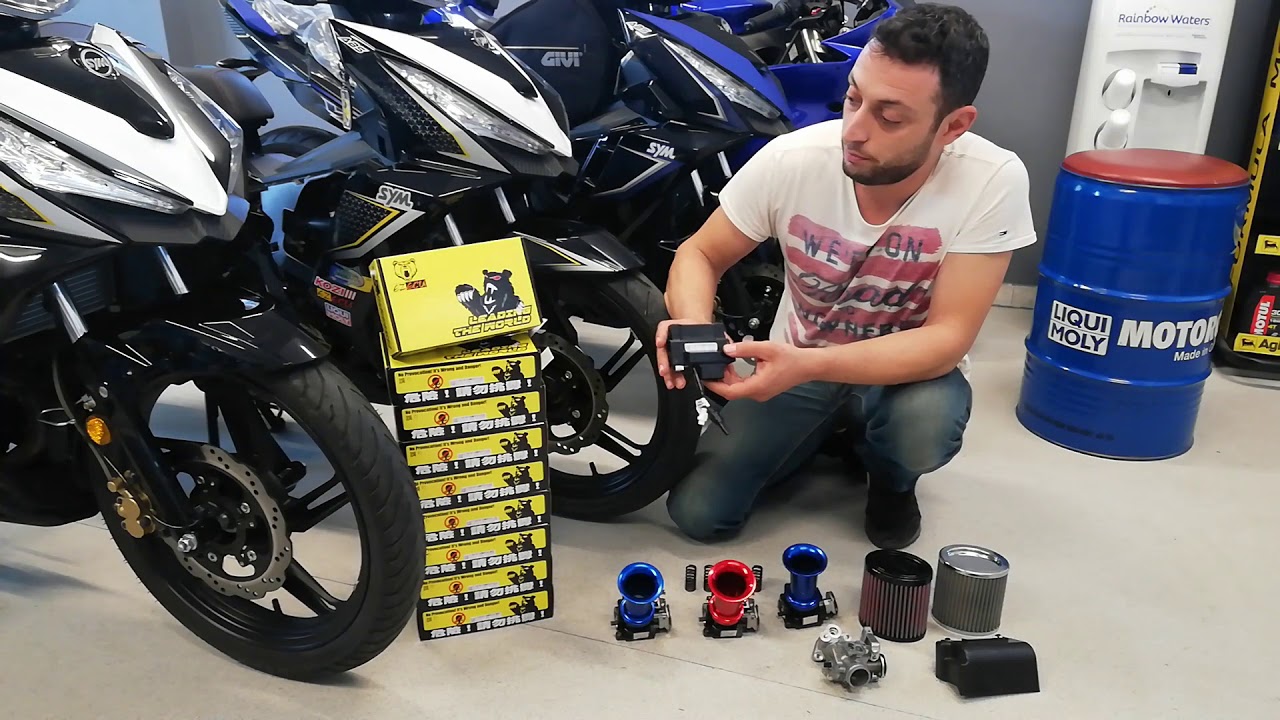 SYM VF 185 | ΒΕΛΤΙΩΣΗ Stage 1.