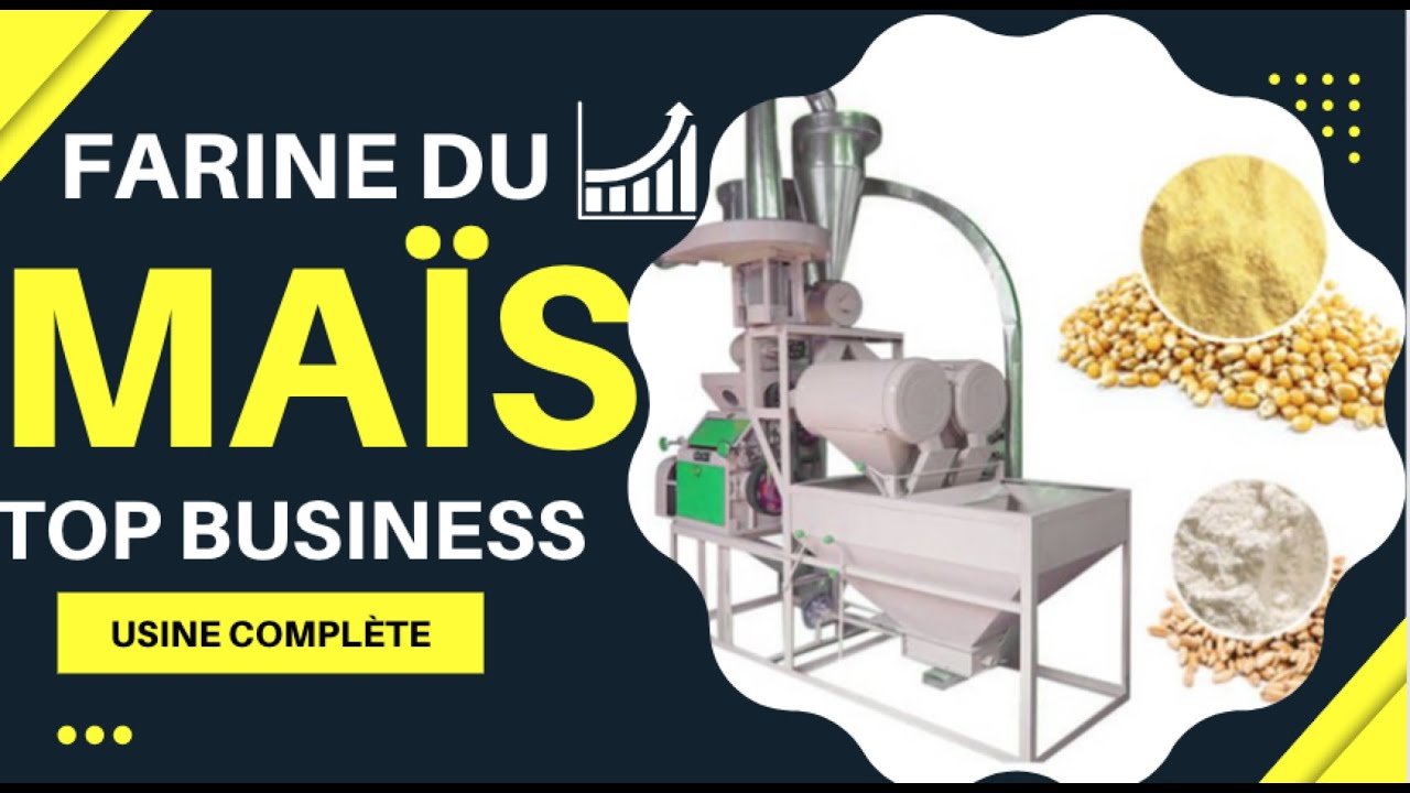 Investir Chez Nous en Afrique : Un Business en OR en Afrique :Farine du MAÏS Usine complète! Prix!!!