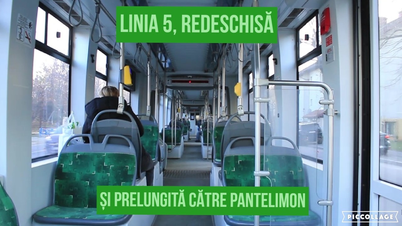 Redeschiderea liniei de tramvai 5 din București