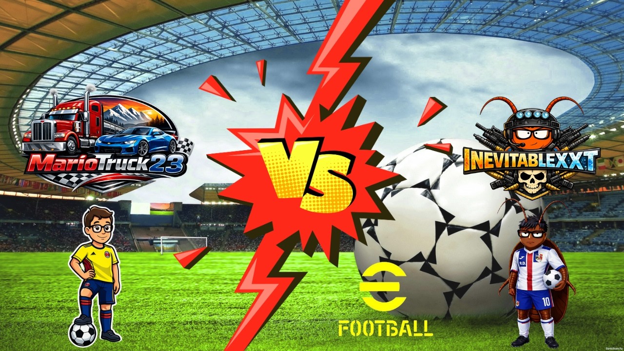 Mariotruck23 VS Inevitablexxt Efootball, la revancha @MARIOTRUCK23