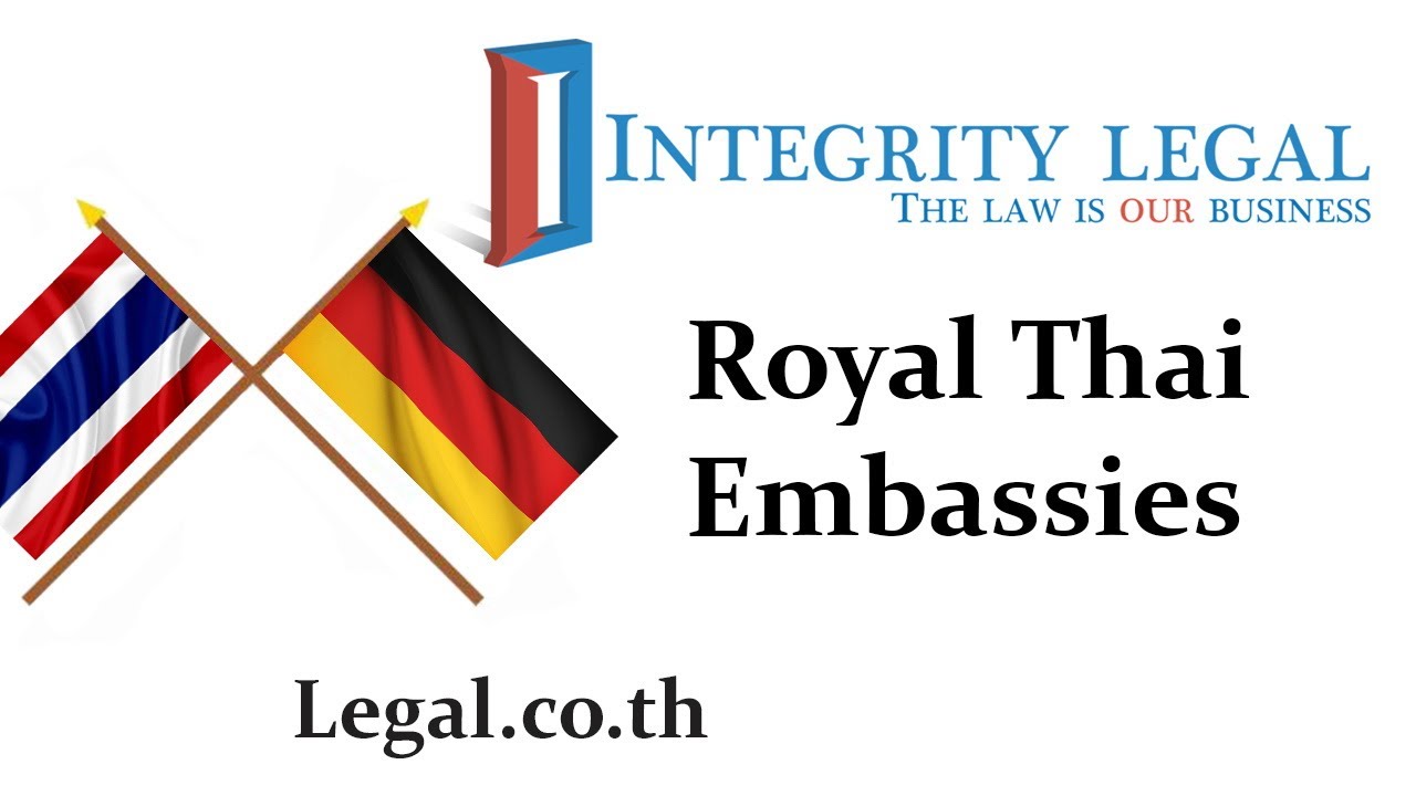 The Royal Thai Embassy in Berlin, Federal Republic of Germany