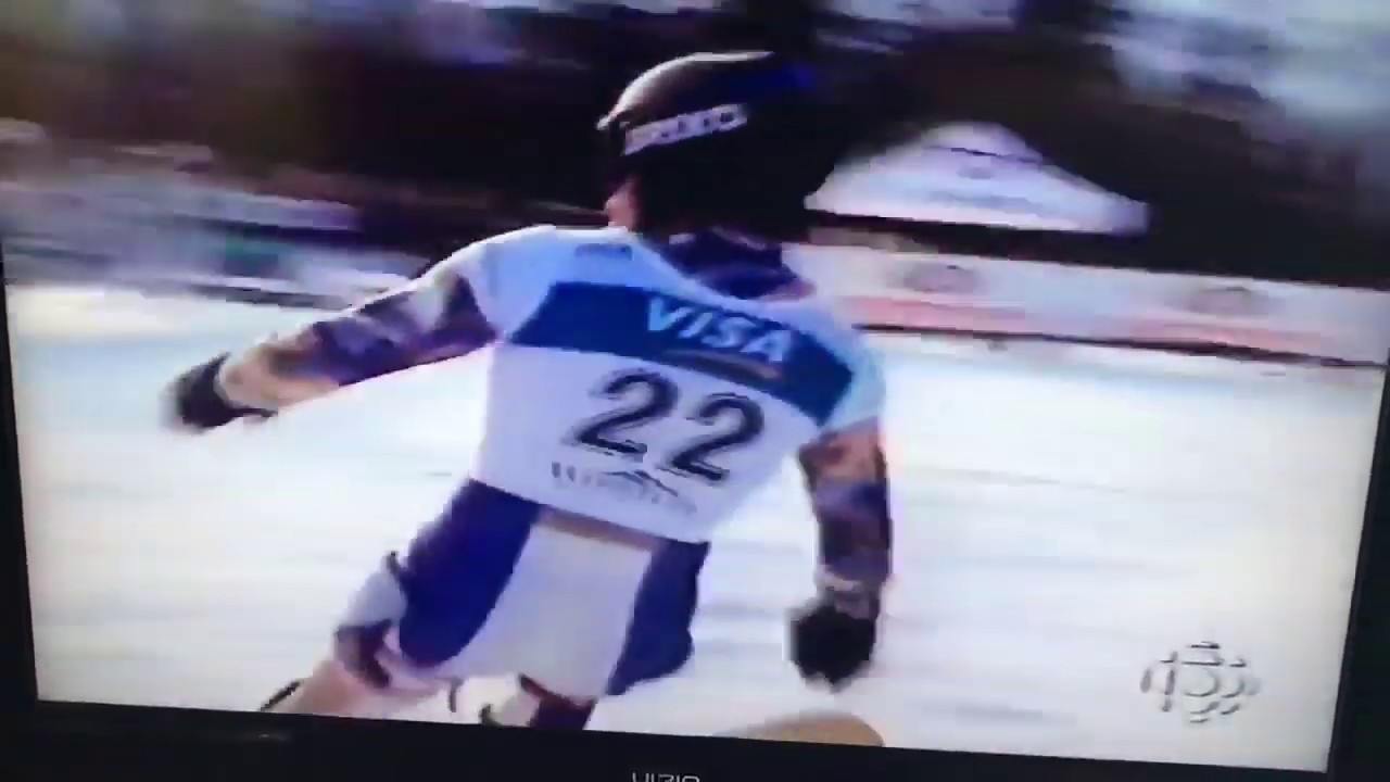 Vintage Alpine Snowboard Racing at it finest!! Jasey Jay Anderson