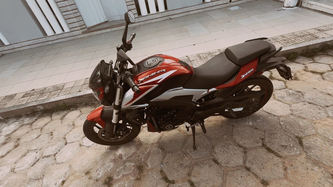 EU TESTEI UMA BAJAJ DOMINAR 250 