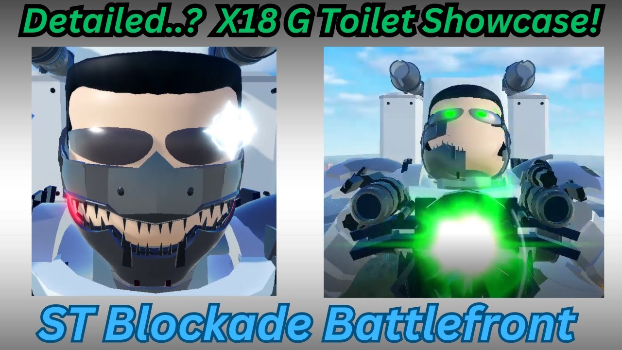 Zombie Universe X18 G Toilet Showcase! on ST Blockade