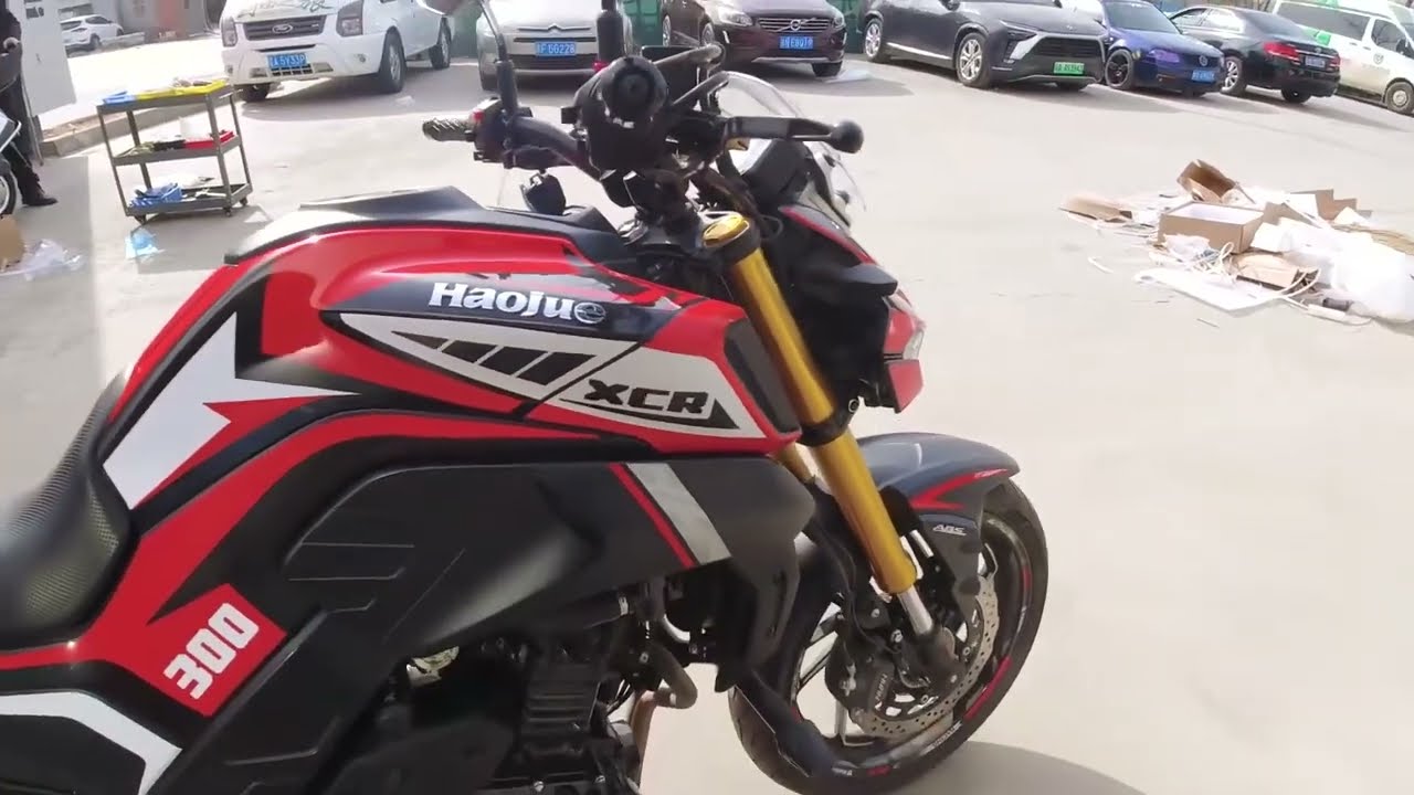 Haojue XCR300 Details and Test Drive Part I