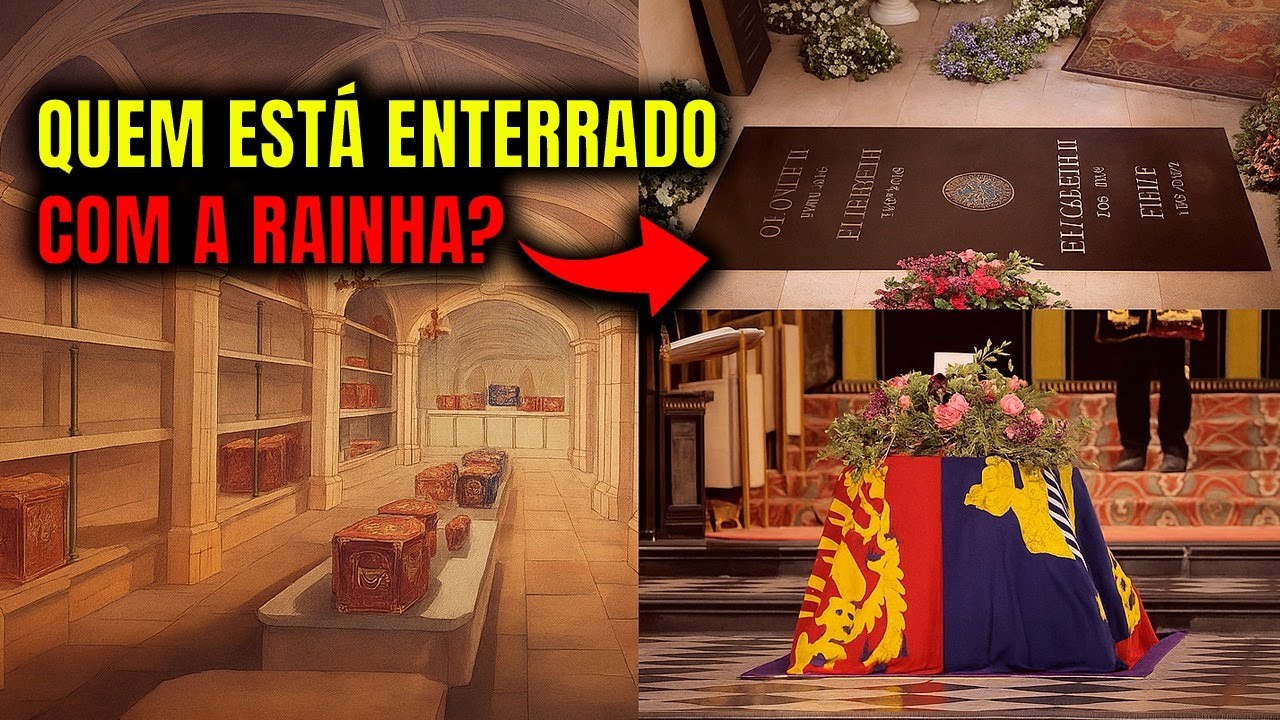 O MIST&Eacute;RIO DA TUMBA REAL: QUEM EST&Aacute; ENTERRADO COM A RAINHA ELIZABETH II?