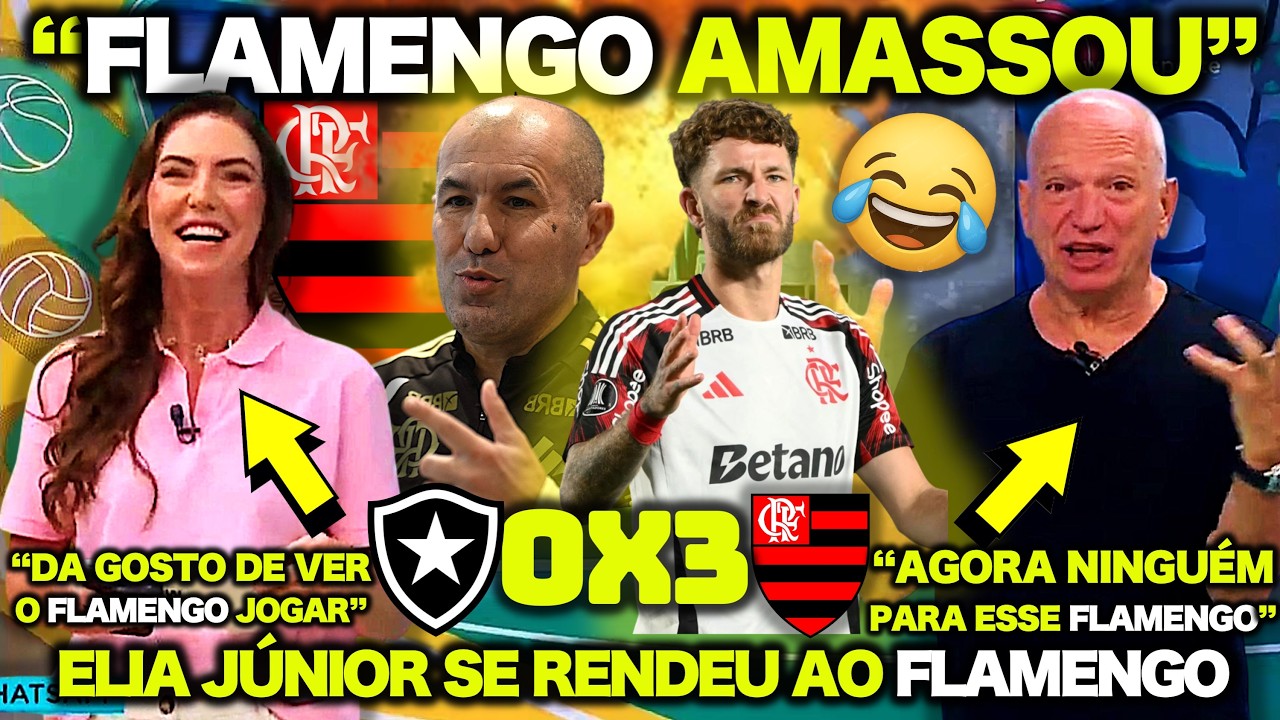 ELIA JÚNIOR se RENDE ao FLAMENGO de LEONARDO JARDIM ! 