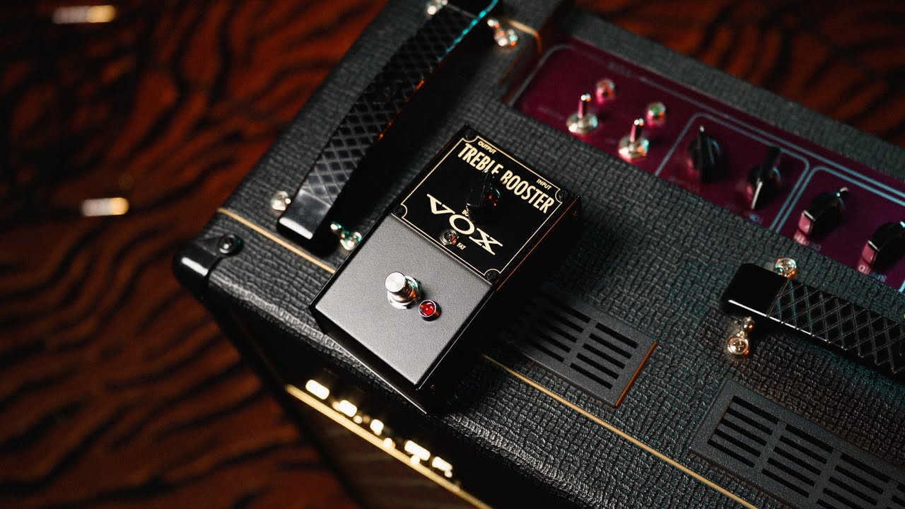 VOX revisite le mythique TREBLE BOOSTER !! Vox VTB-1 Treble Booster