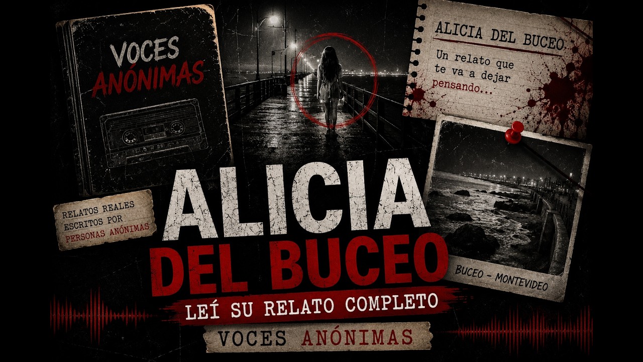 Alicia del Buceo relato de voces anonimas