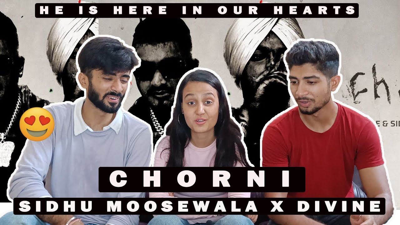 CHORNI ( Official Video) REACTION | SIDHU MOOSE WALA | DIVINE |
