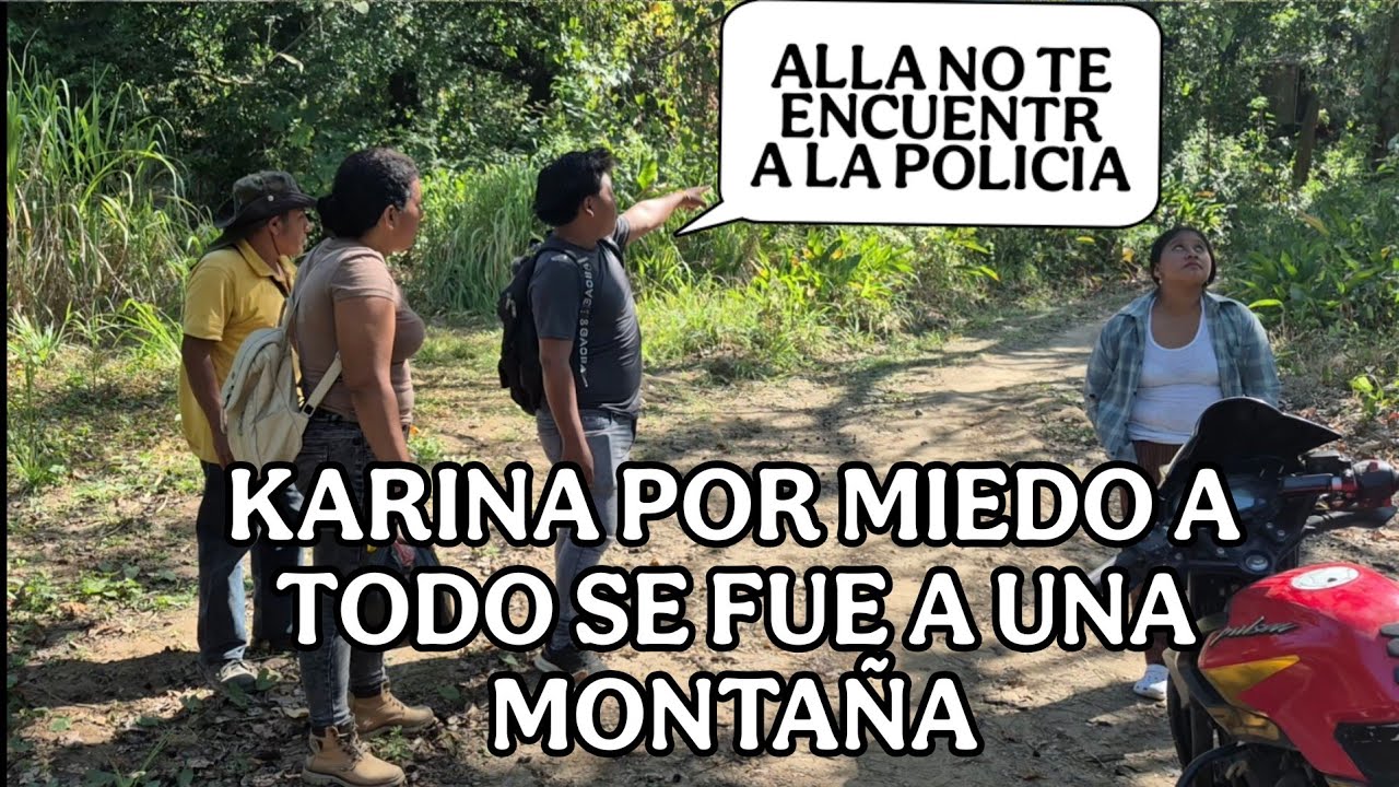 KARINA decide perderse en las montañas por las críticas de las personas😱