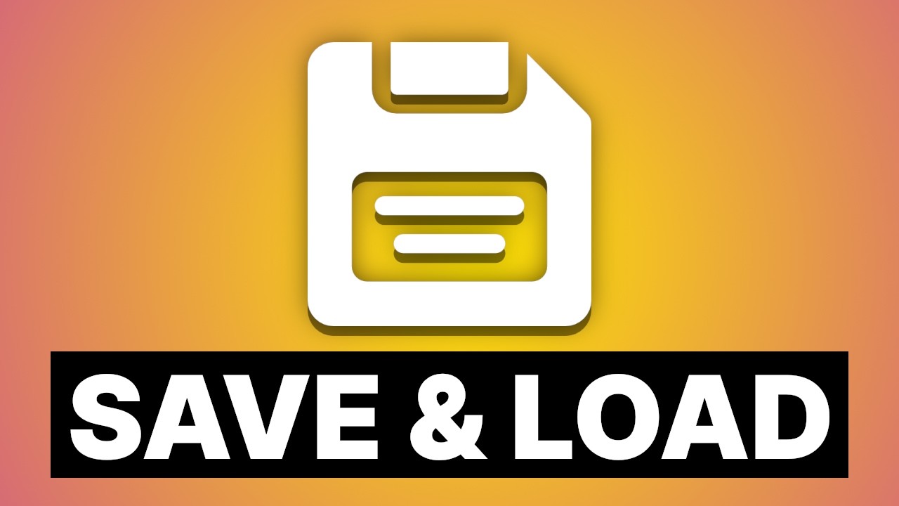 How to SAVE and LOAD Game Data in Unity 6 (Tutorial 2025)