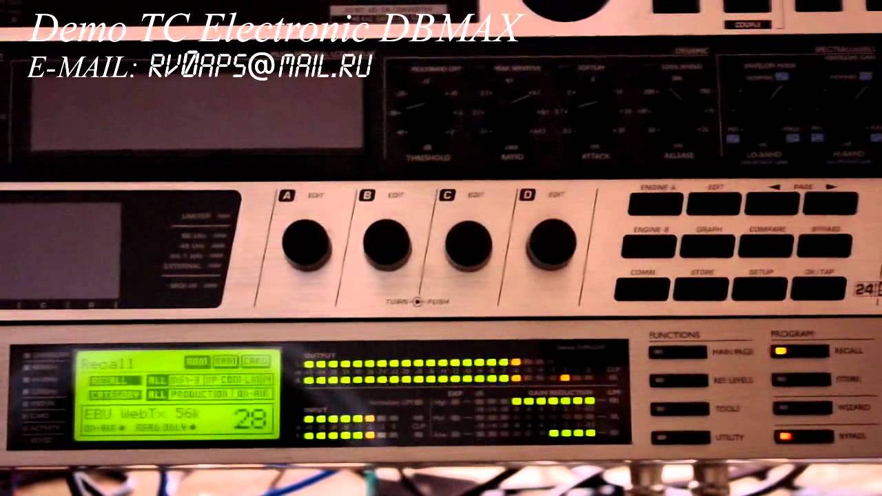 TC electronic DBMAX part2