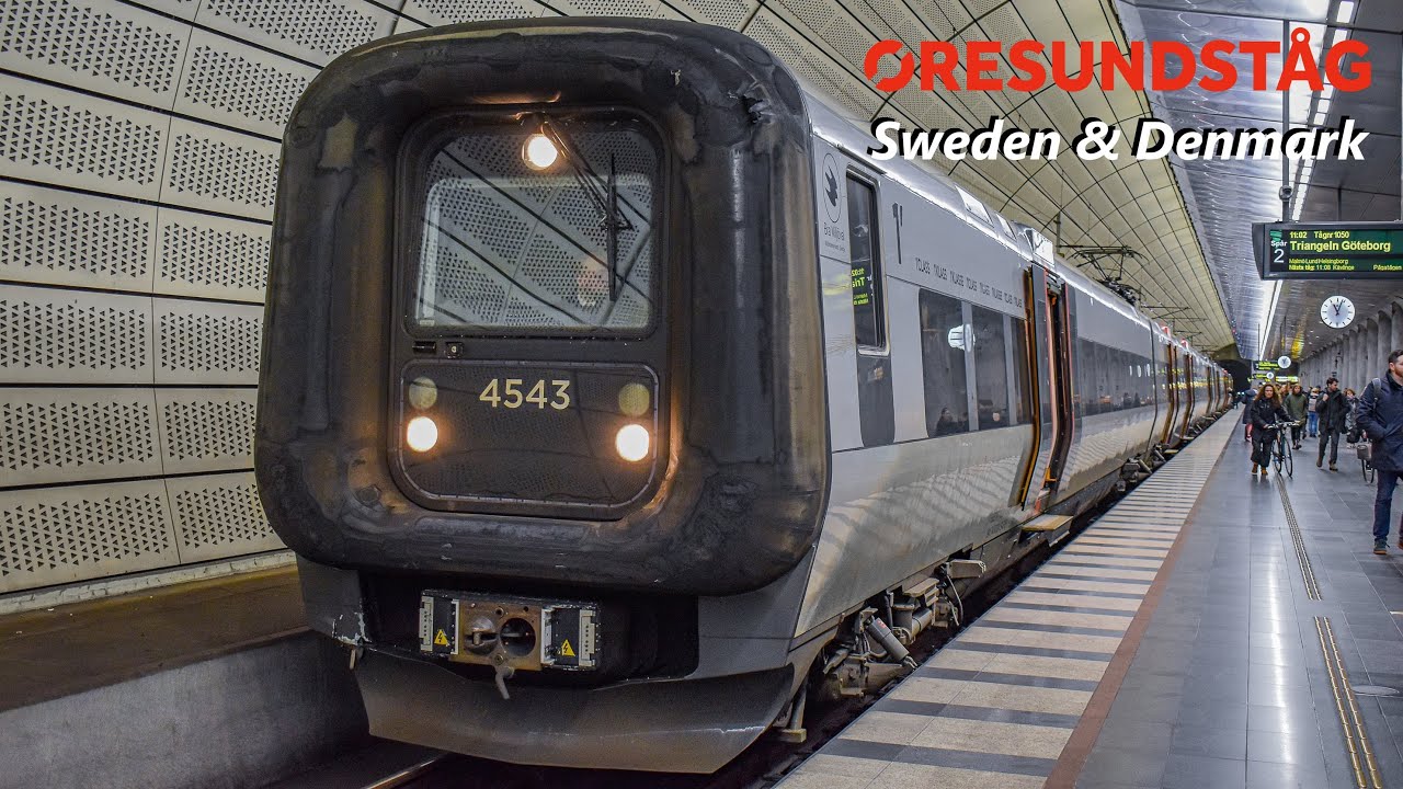 Øresundståg trains in Denmark and Sweden - 2023