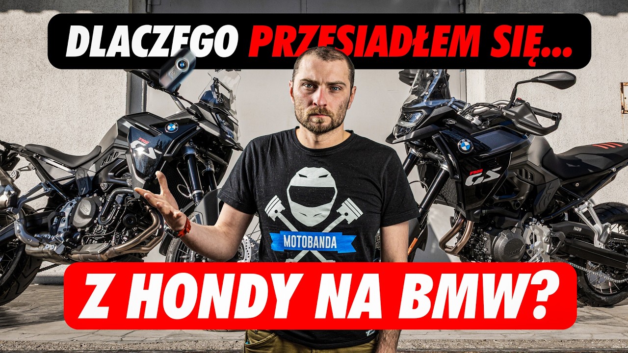 Dlaczego przesiadłem się z Hondy CBF 600 na BMW - NOWY MOTOCYKL PETITA