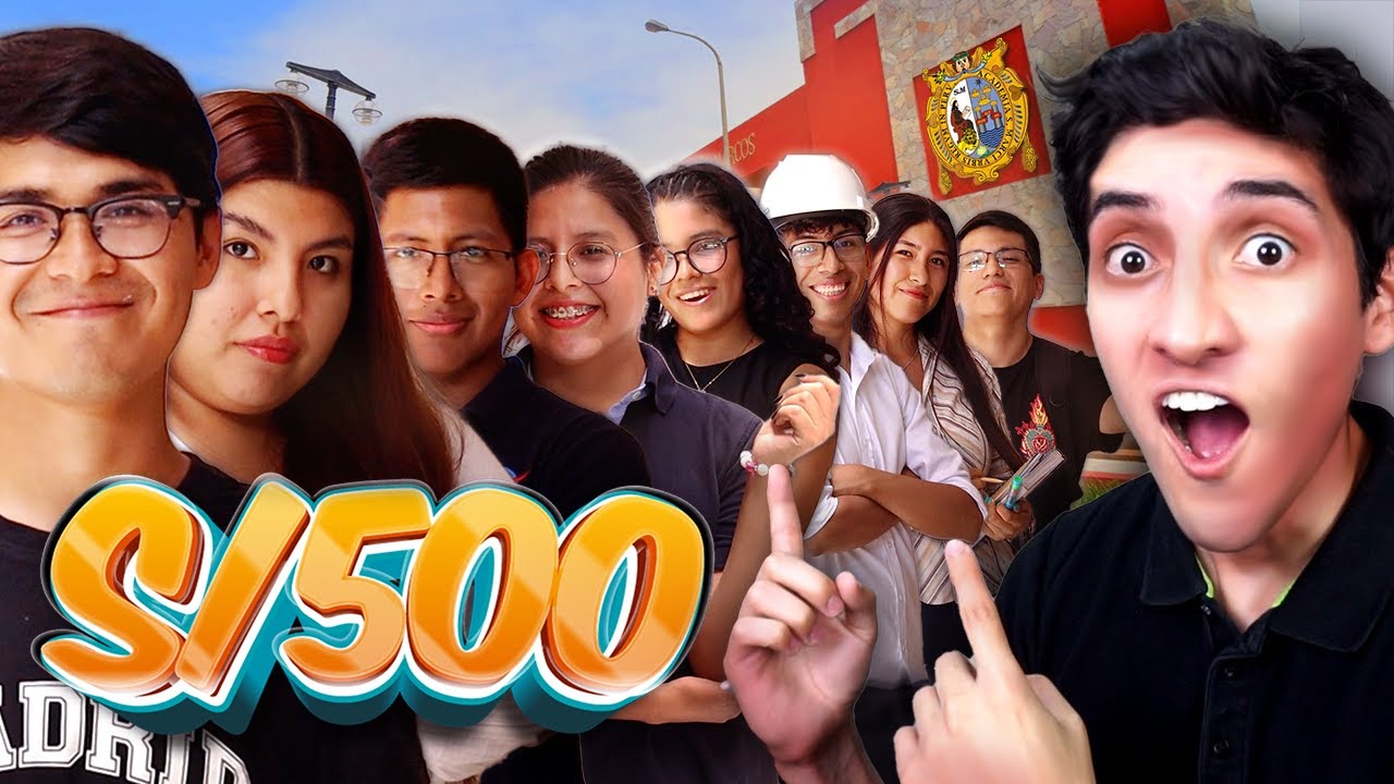 Influencers VS Examen de Admisión de San Marcos  - COMPITEN POR S/500