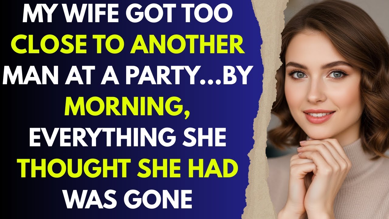 “My Wife Got Too Close to Another Man at a Party…By Morning, Everything She Thought She Had Was Gone