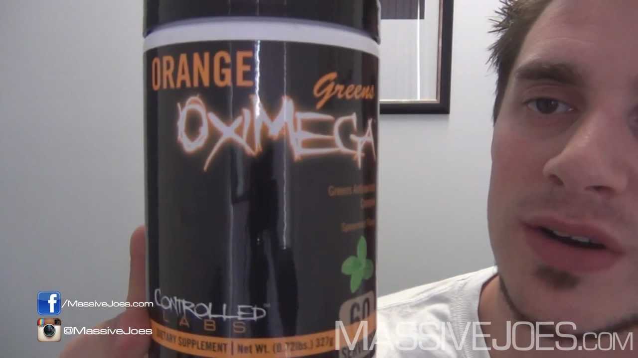 Controlled Labs Orange Oximega Greens Supplement Review - MassiveJoes.com RAW Review Reds Oxi Mega