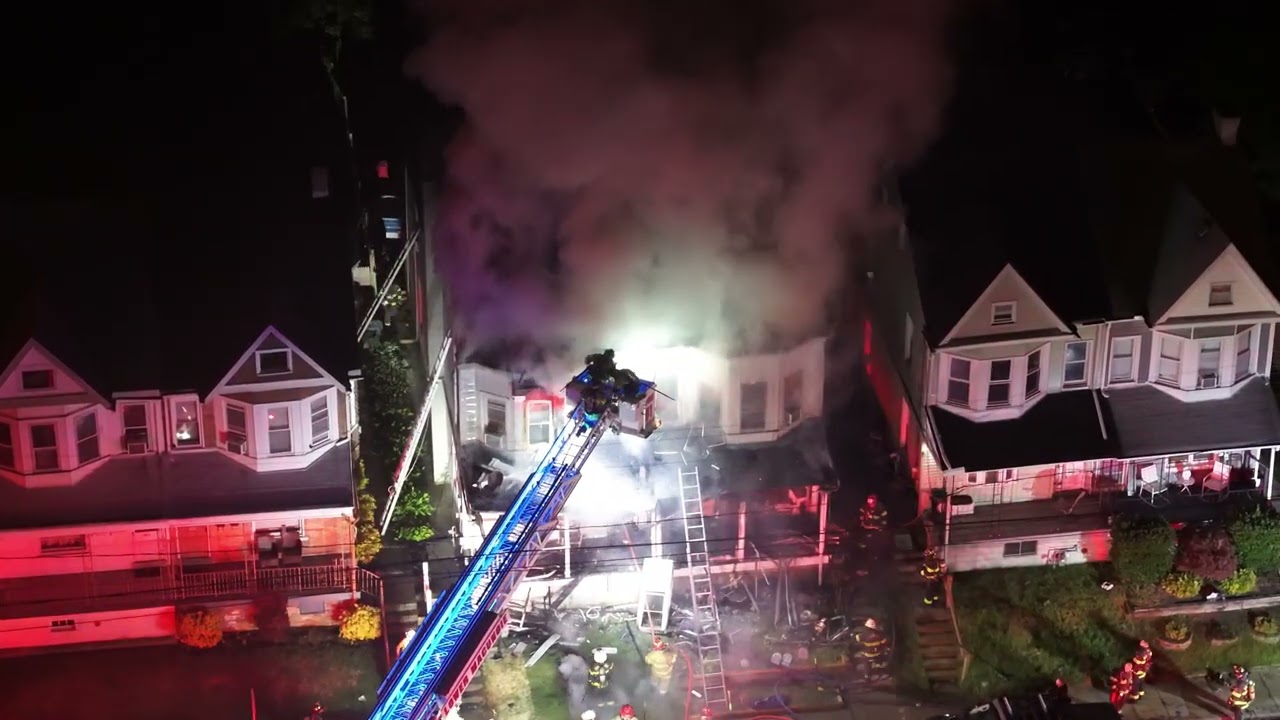 3rd Alarm House Fire With Entrapment in Emmaus Pa
