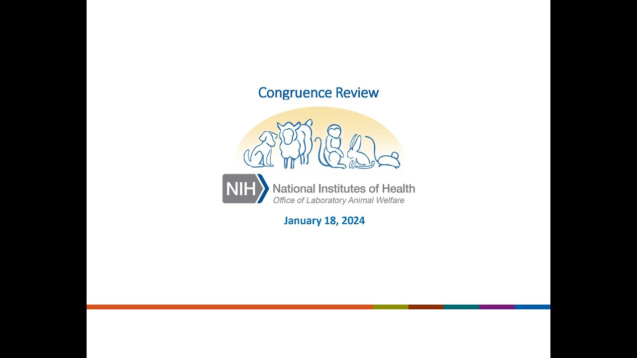 OLAW Webinar: Congruence Review