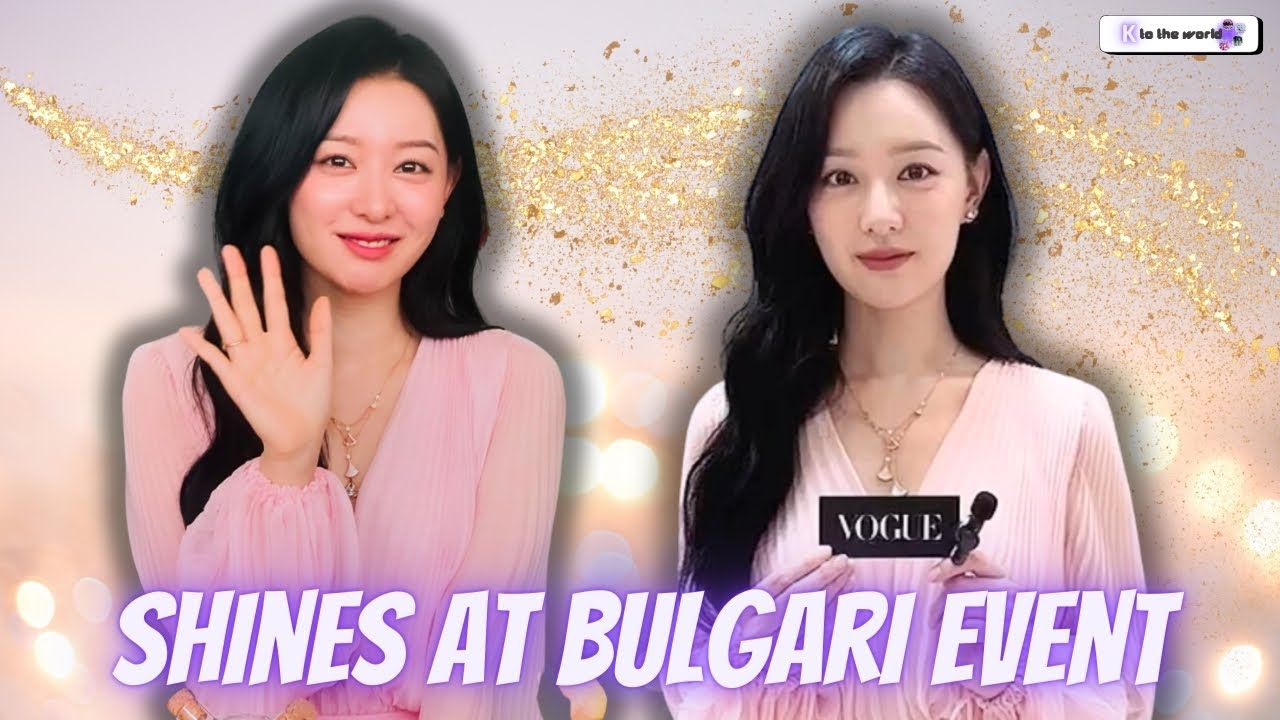 Kim Ji Won Shines at Bulgari Perfume Launch in Singapore