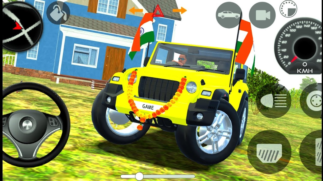 Модифицированная Mahindra Thar😈Games: Indian Thar (Gadi Wala Games) Car Game для Android Game - Г...