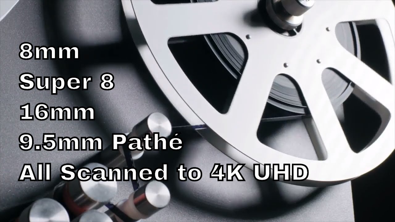 Cine film transfers to HD and 4K with restoration.