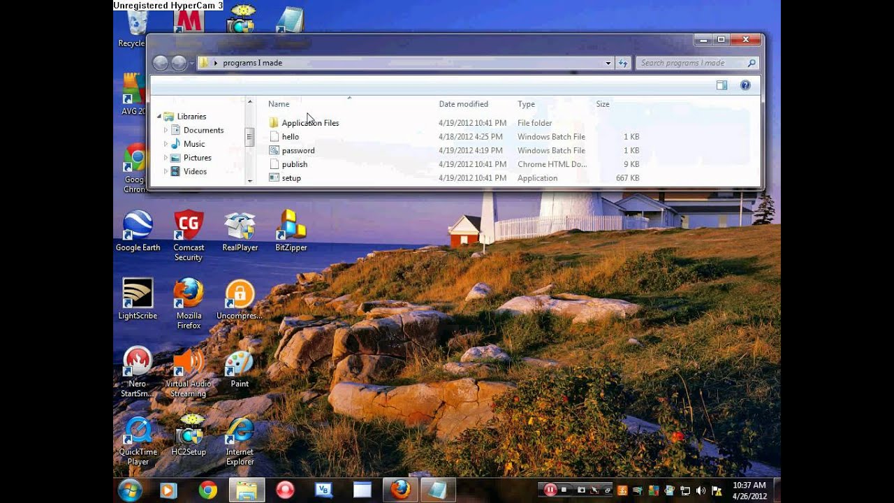 how to: make programs with Notepad part 1